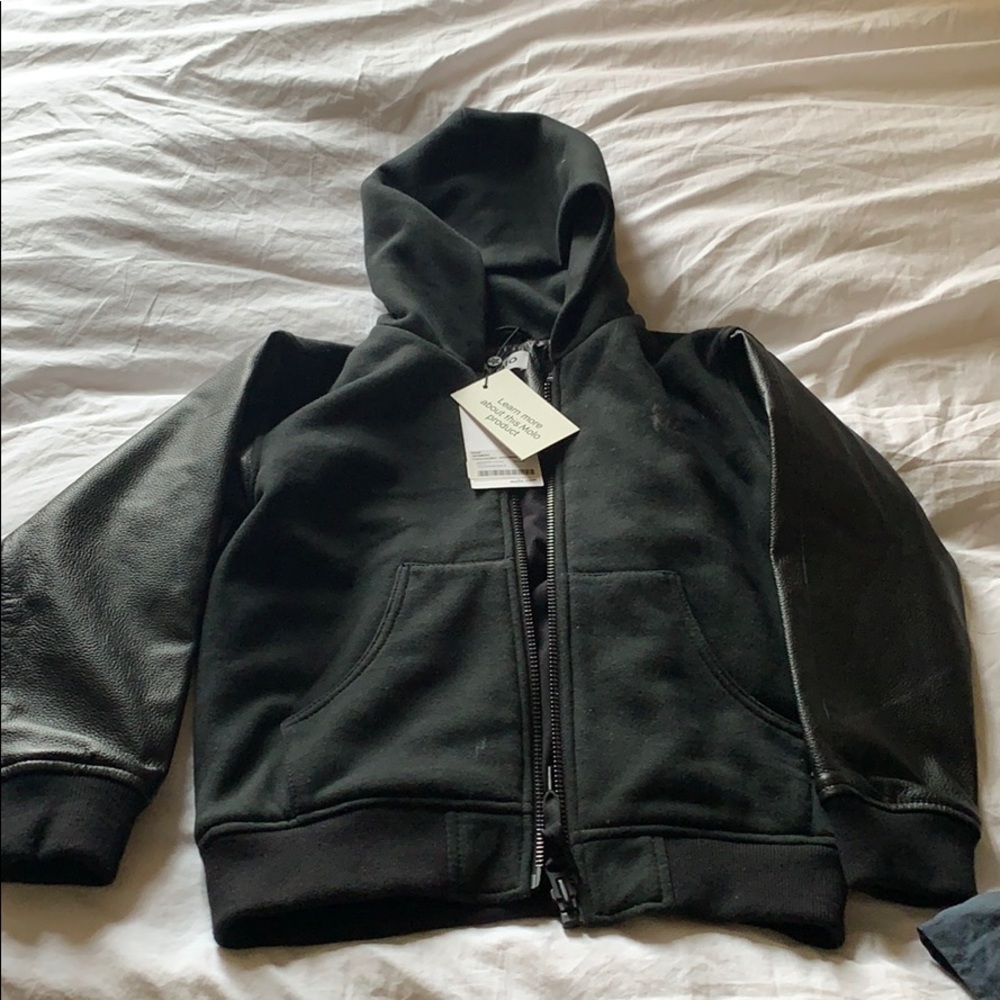 Molo hood black jacket